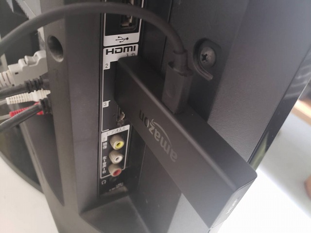fire tv stick テレビ接続