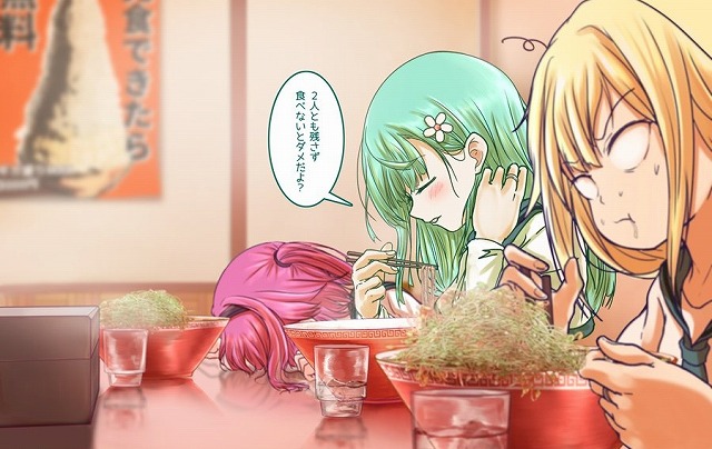 夏目かこ ラーメン